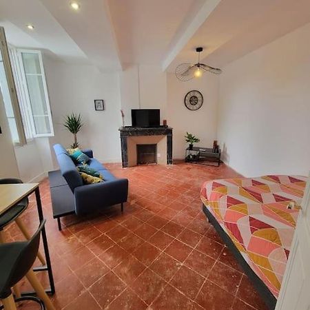 Appartement De Charme Avec Tomettes Et Parquet Graulhet Экстерьер фото