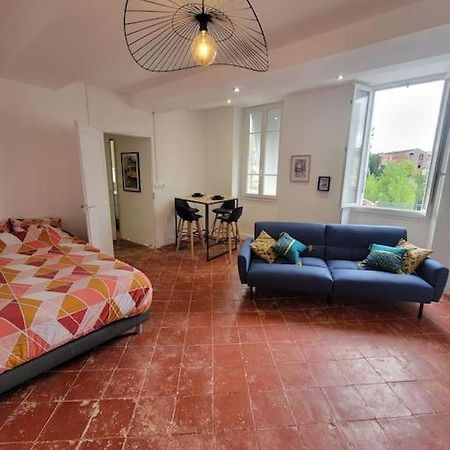 Appartement De Charme Avec Tomettes Et Parquet Graulhet Экстерьер фото