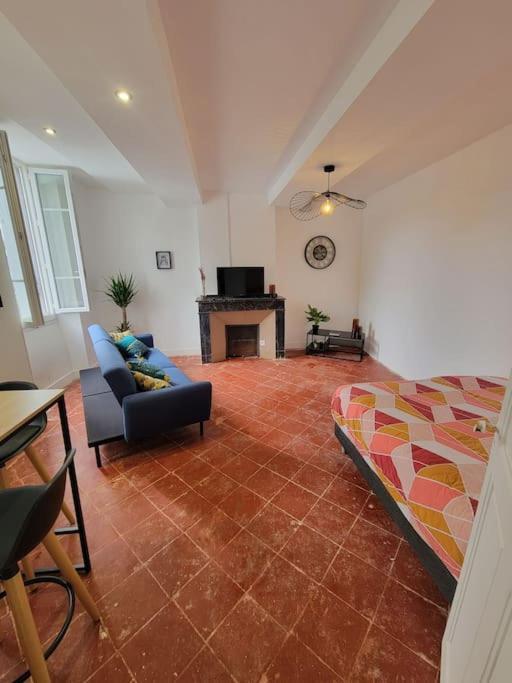 Appartement De Charme Avec Tomettes Et Parquet Graulhet Экстерьер фото